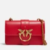 Mini Bags*Pinko Love One Mini Vitello Seta Leather Bag