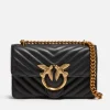 Mini Bags*Pinko Love One Sheep Nappa Mini Leather Bag