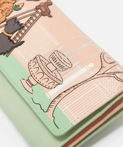 Purses And Cardholders*Radley Life Is Rosy Leather Flapover Wallet