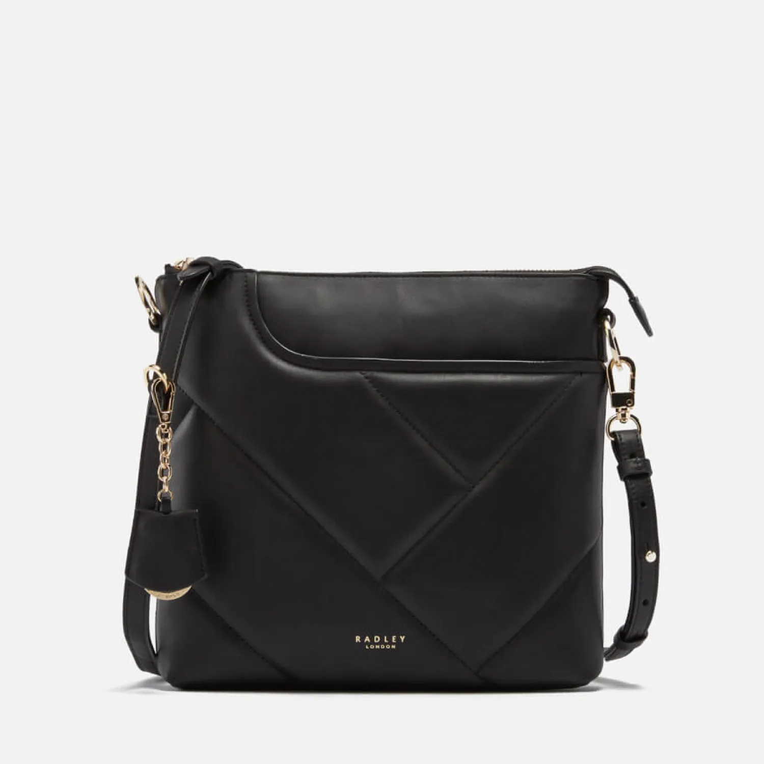 Crossbody Bags*Radley Pockets 2.0 Quilt Medium Ziptop Leather Cross Body Bag