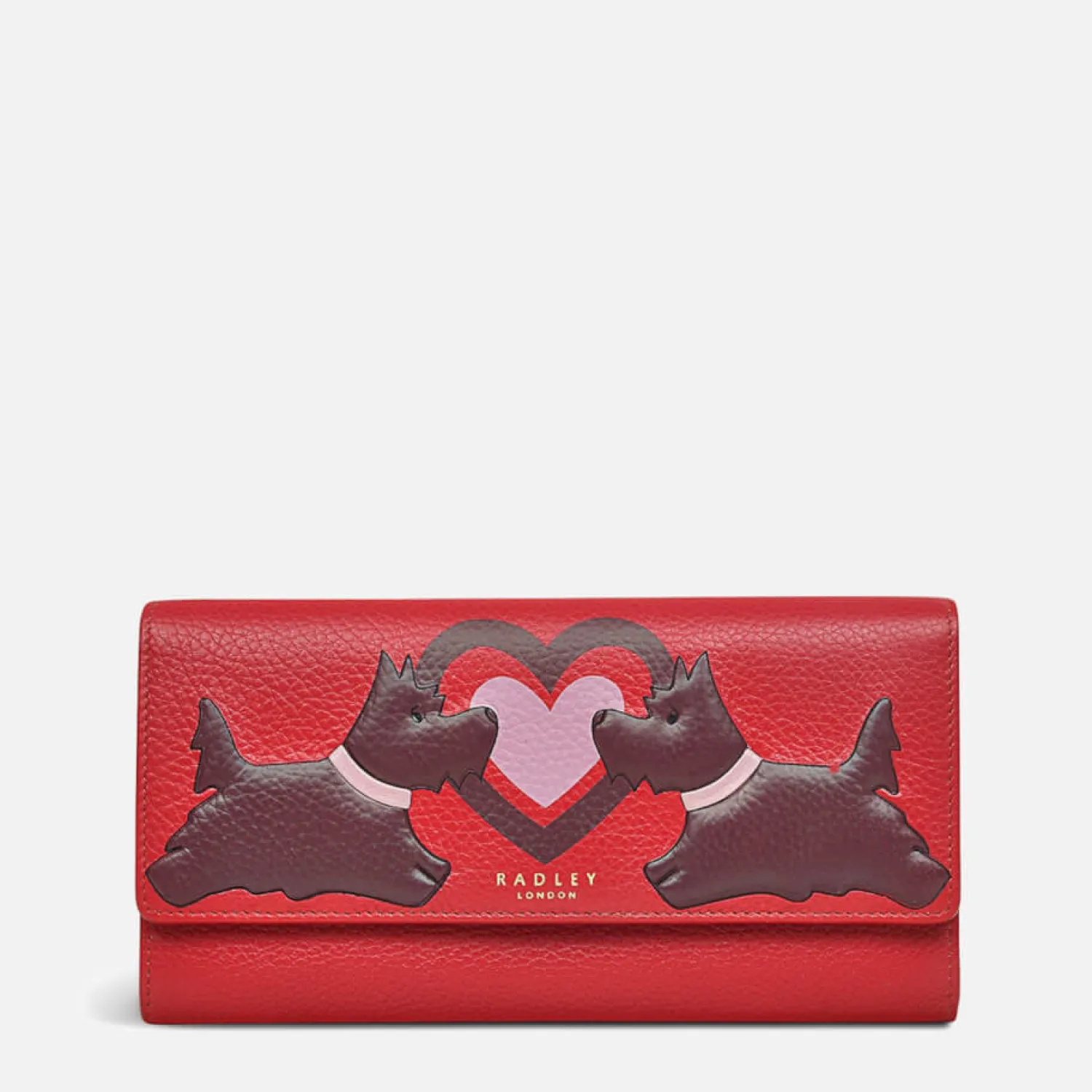 Purses And Cardholders*Radley Valentines Matinee Leather Flapover Wallet