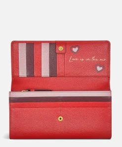 Purses And Cardholders*Radley Valentines Matinee Leather Flapover Wallet
