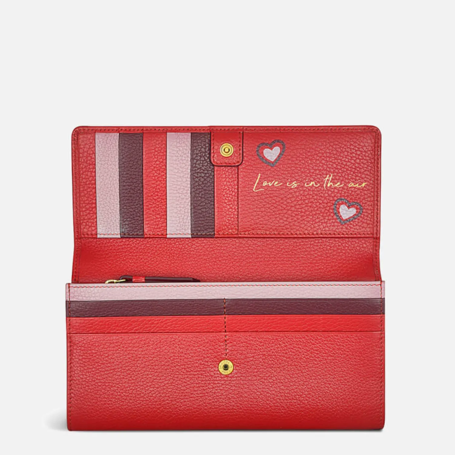 Purses And Cardholders*Radley Valentines Matinee Leather Flapover Wallet