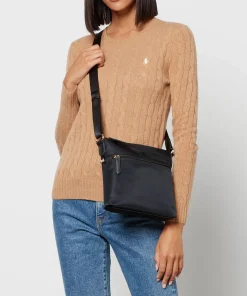 Crossbody Bags*Radley Women's Pocket Essentials Recycled Small Ziptop Cross Body Bag - Black