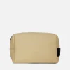 Cosmetic Bags*Rains Logo Faux Leather Wash Bag