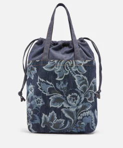 Tote Bags*See By Chloe Floral Denim-Jacquard Tote Bag