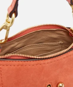 Mini Bags*See By Chloe Joan Mini Suede And Leather Shoulder Bag