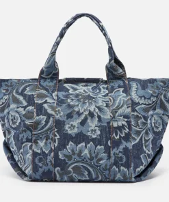 Tote Bags*See By Chloe Laetizia Jacquard-Denim Tote Bag
