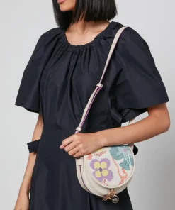 Shoulder Bags*See By Chloe Mara Small Canvas And Leather Shoulder Bag
