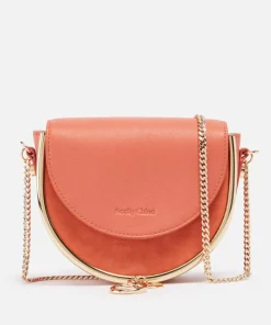 Clutch Bags*See By Chloe Mara Suede And Leather Cross-Body Bag