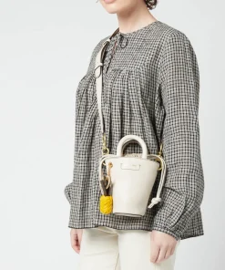 Bucket Bags*See By Chloe Women's Cecilya Mini Bucket Bag - Cement Beige
