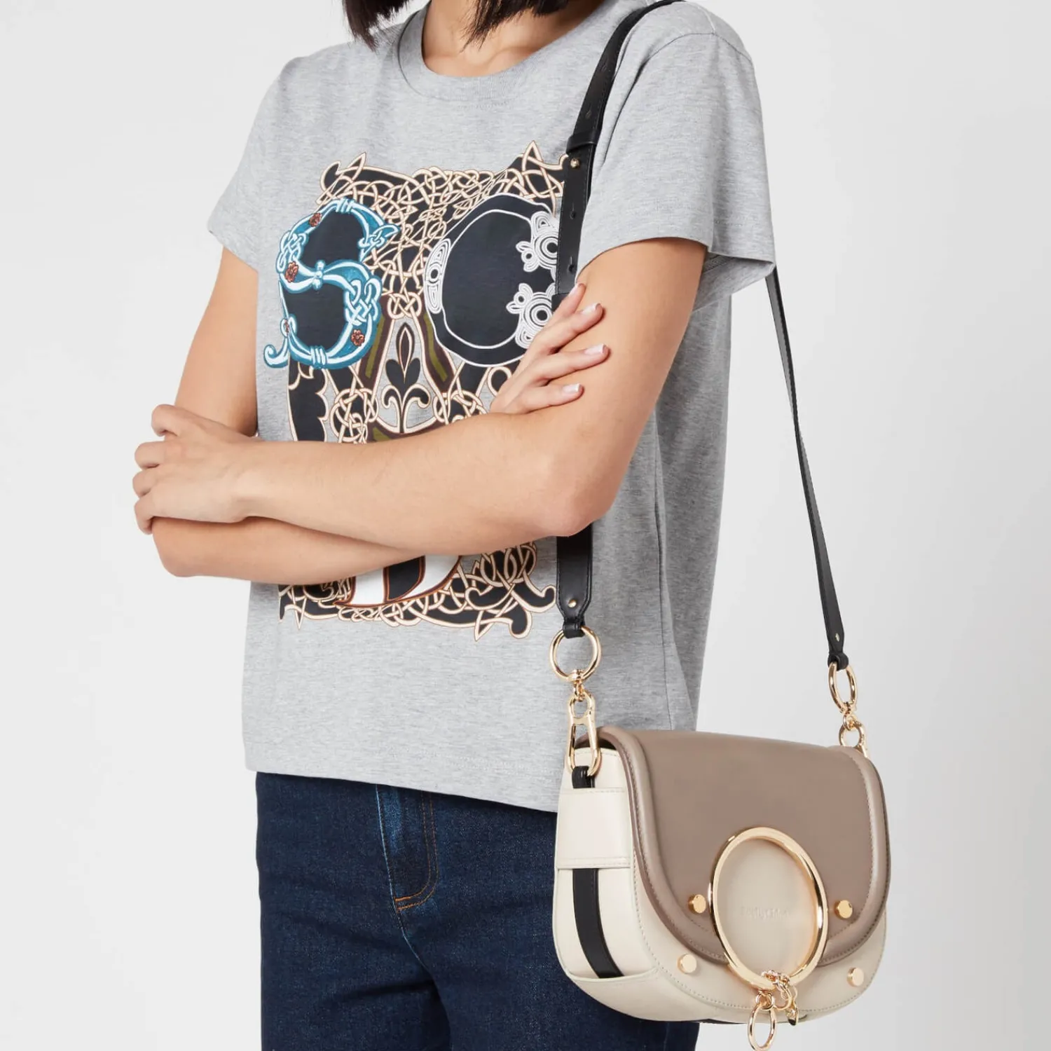 Crossbody Bags*See By Chloe Women's Cross Body Bag - Motty Grey