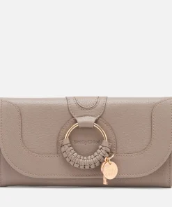 Purses And Cardholders*See By Chloe Women's Hana Large Wallet - Motty Grey