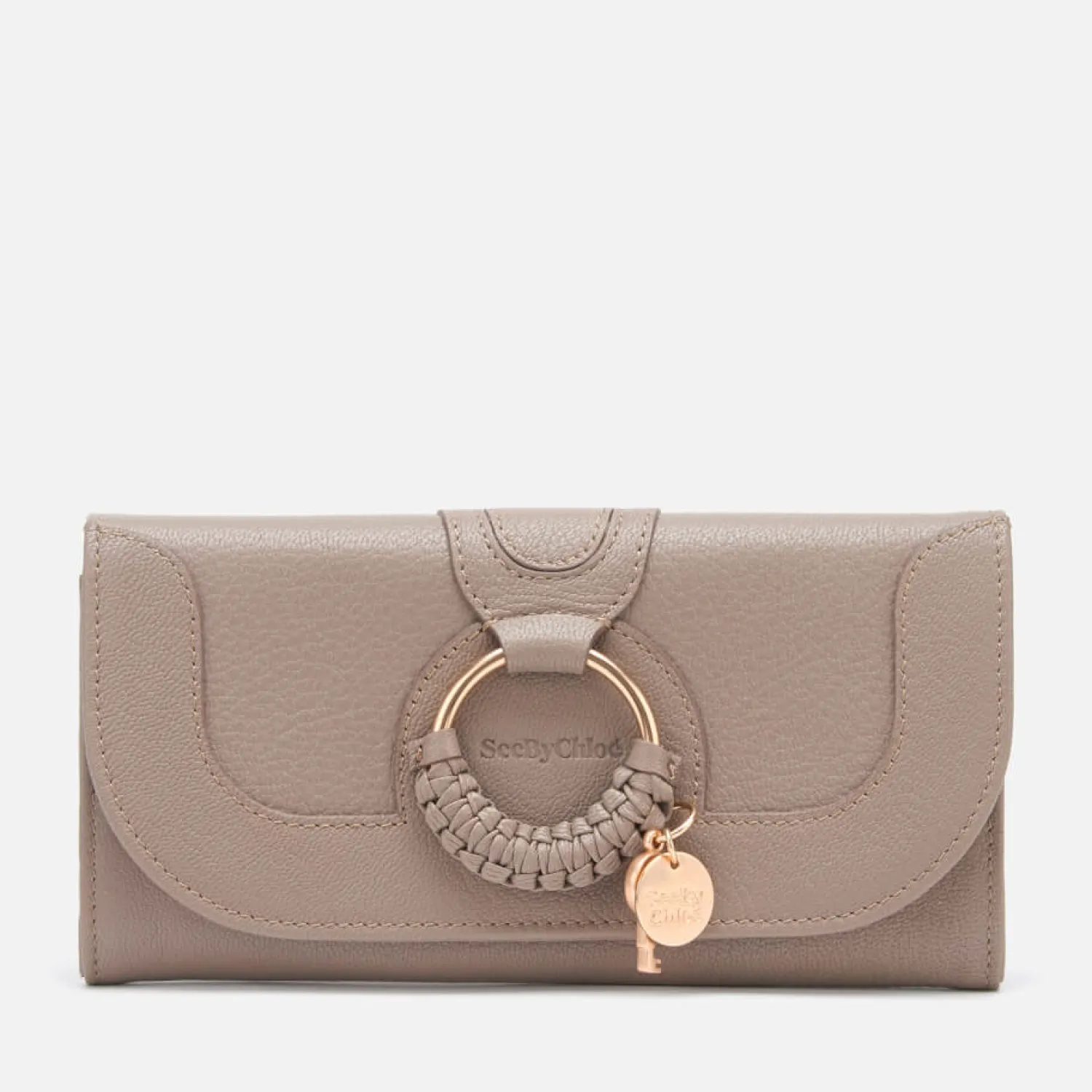 Purses And Cardholders*See By Chloe Women's Hana Large Wallet - Motty Grey