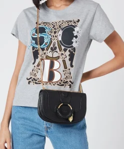 Shoulder Bags*See By Chloe Women's Hana Chain Shoulder Bag - Black