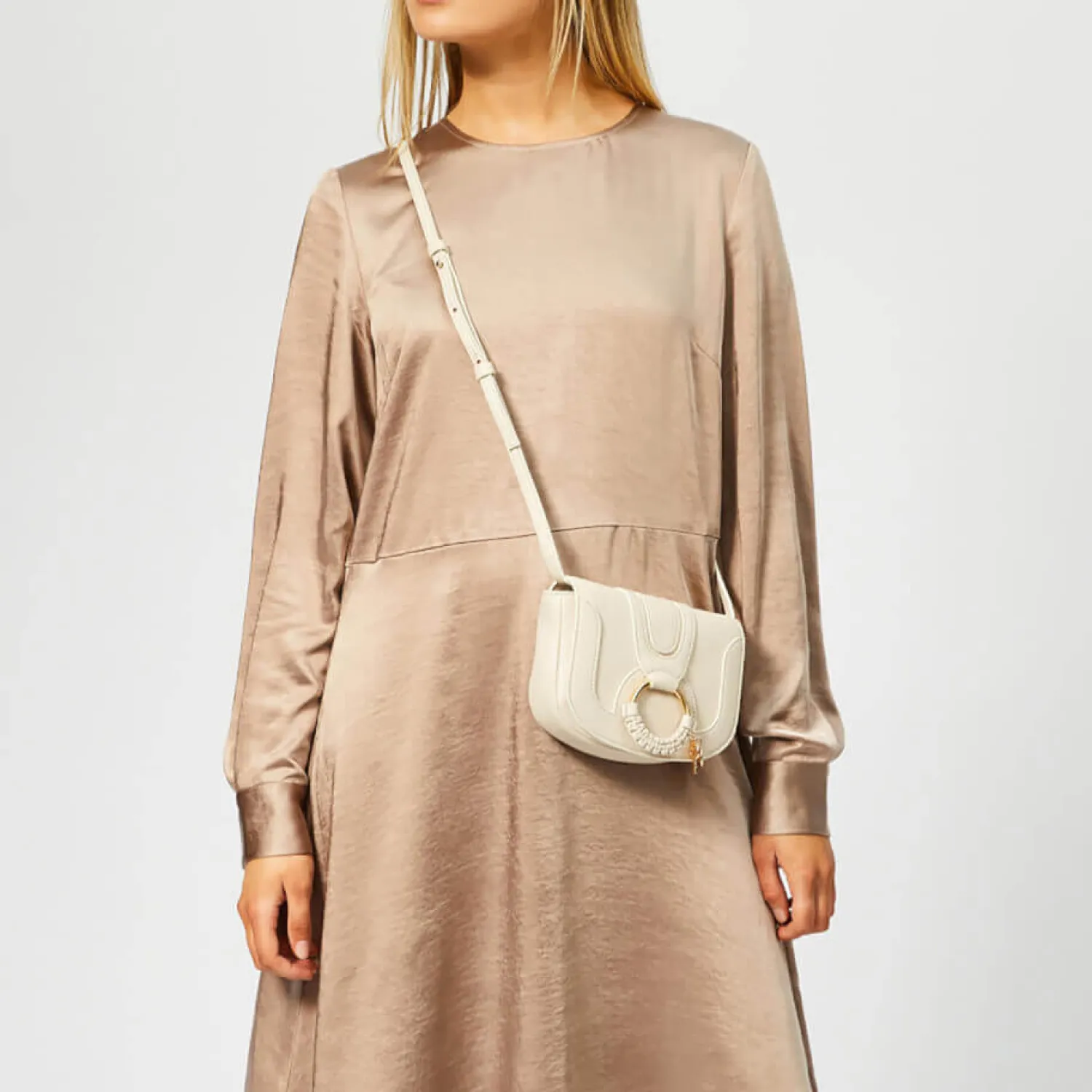 Crossbody Bags*See By Chloe Women's Hana Small Cross Body Bag - Cement Beige