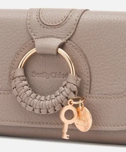 Purses And Cardholders*See By Chloe Women's Hana Large Wallet - Motty Grey