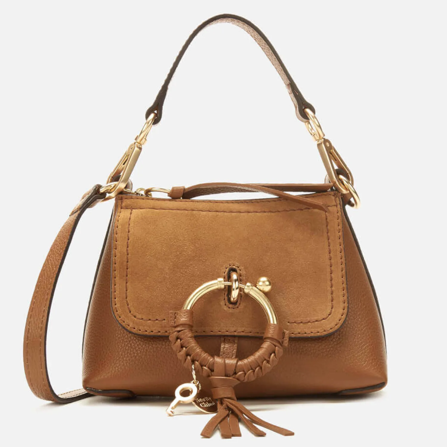 Mini Bags*See By Chloe Women's Mini Joan Cross Body Bag - Caramello