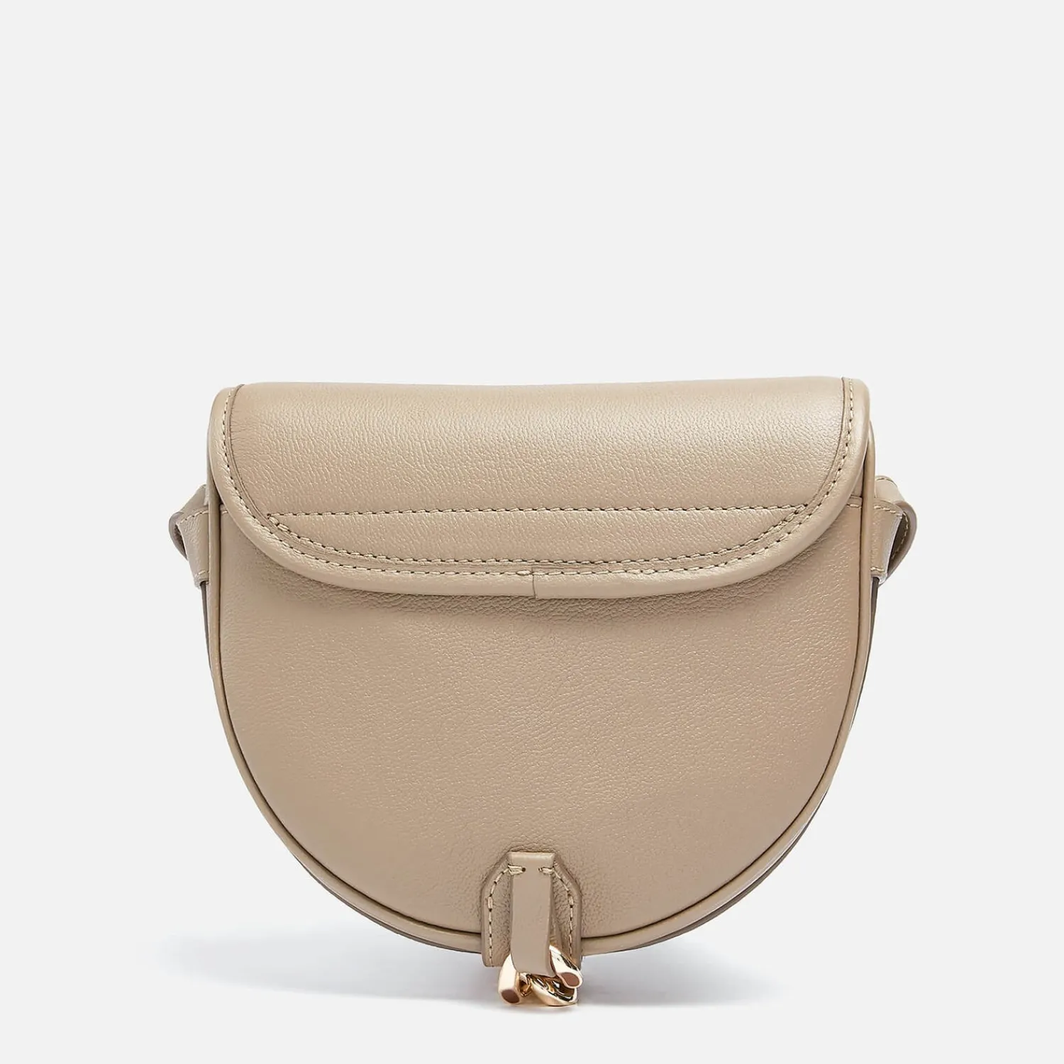 Shoulder Bags*See By Chloe Women's Small Mara Saddle Bag - Motty Grey