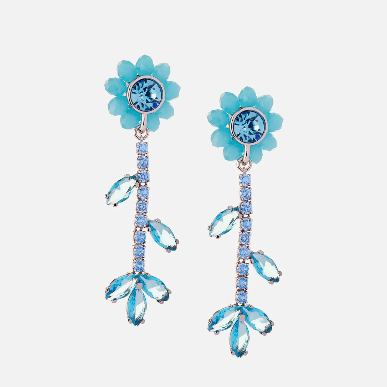 Earrings*Shrimps Autry Flower Diamante Earrings