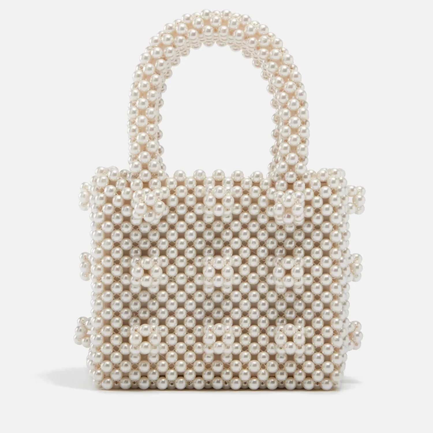 Mini Bags*Shrimps Mini Antonia Faux Pearl Tote Bag