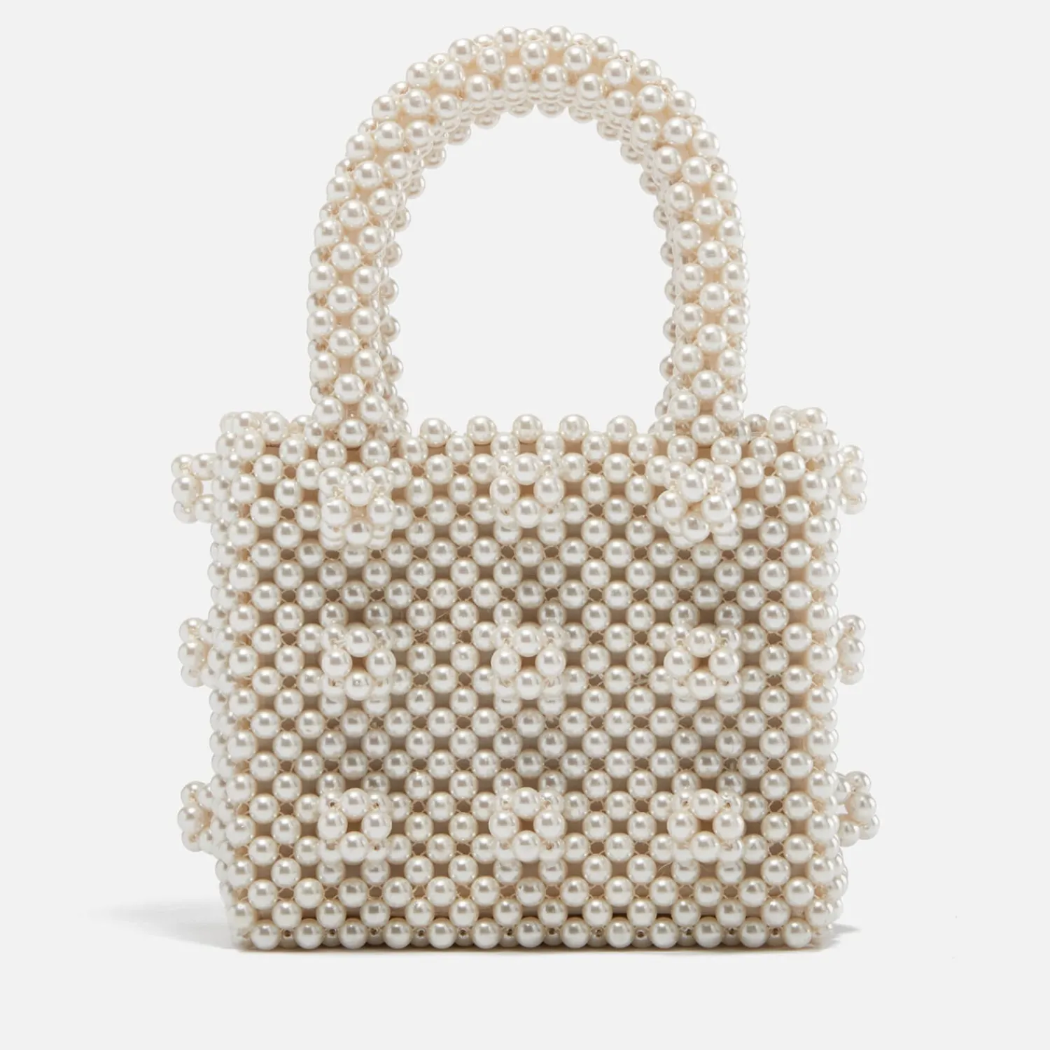 Mini Bags*Shrimps Mini Antonia Faux Pearl Tote Bag