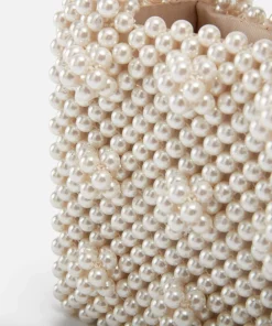 Mini Bags*Shrimps Mini Antonia Faux Pearl Tote Bag