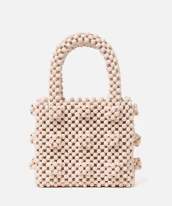 Mini Bags*Shrimps Mini Antonia Wooden Beaded Bag