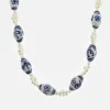 Necklaces*Shrimps Women's Joline Necklace - Cream/Blue