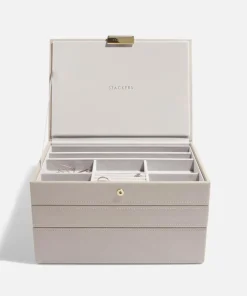 Jewellery Stands & Boxes*Stackers Classic 3 Set Jewellery Box - Taupe