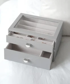 Jewellery Stands & Boxes*Stackers Classic 2 Set Jewellery Drawers - Pebble Grey