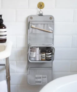 Jewellery Stands & Boxes*Stackers Hanging Wash Bag - - Small Pebble Grey