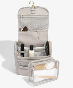 Jewellery Stands & Boxes*Stackers Hanging Washbag - Taupe