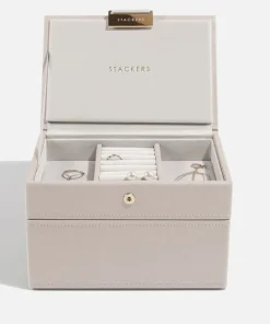 Jewellery Stands & Boxes*Stackers Mini 2 Set Jewellery Box - Taupe