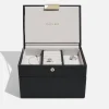Jewellery Stands & Boxes*Stackers Mini 2 Set Jewellery Box - Black
