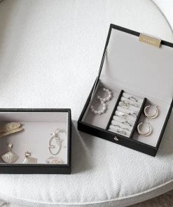 Jewellery Stands & Boxes*Stackers Mini 2 Set Jewellery Box - Black