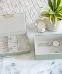 Jewellery Stands & Boxes*Stackers Mini 2 Set Jewellery Box - Sage