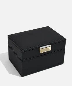 Jewellery Stands & Boxes*Stackers Mini 2 Set Jewellery Box - Black