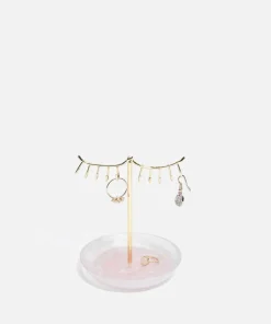 Jewellery Stands & Boxes*Stackers Rose Quartz 10 Hook Eyelash Jewellery Stand