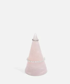 Jewellery Stands & Boxes*Stackers Rose Quartz Effect Jewellery Cone - Large