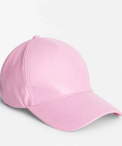 Hats Scarves & Gloves*Stand Studio Connie Faux Leather Baseball Cap