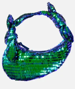 Shoulder Bags*Stine Goya Julius Knotted Sequined Satin Bag