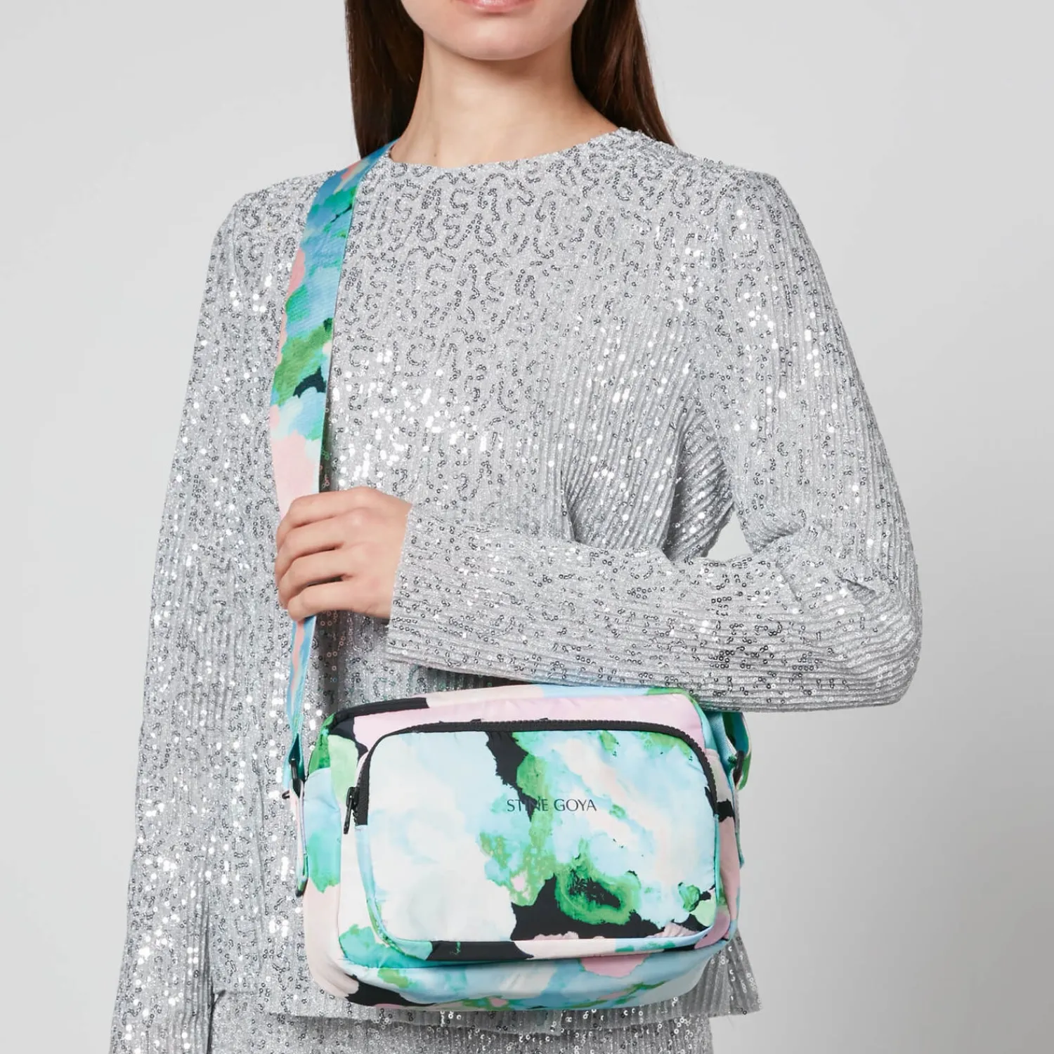 Crossbody Bags*Stine Goya Lotta Floral-Print Shell Cross-Body Bag