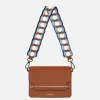 Mini Bags*Strathberry East West Mini Crochet Strap Leather Bag