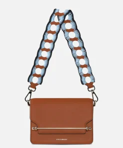 Mini Bags*Strathberry East West Mini Crochet Strap Leather Bag