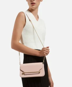 Mini Bags*Strathberry East West Mini Leather Baguette Bag