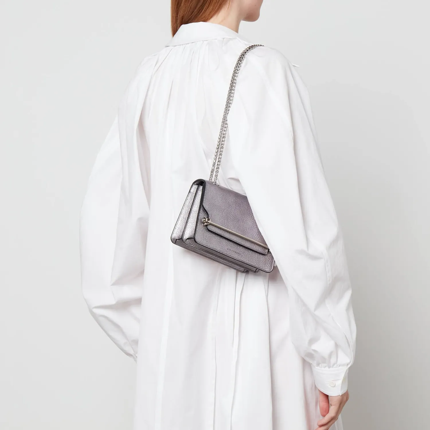 Mini Bags*Strathberry East/West Mini Leather Bag