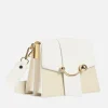 Shoulder Bags*Strathberry Women's Box Crescent Shoulder Bag - Vanilla/Diamond
