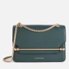 Mini Bags*Strathberry Women's East/West Mini Bag - Bottle Green