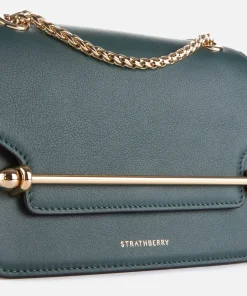 Mini Bags*Strathberry Women's East/West Mini Bag - Bottle Green
